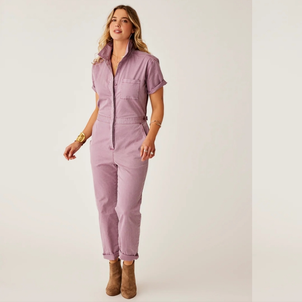 Carve Designs Mauve Jumpsuit